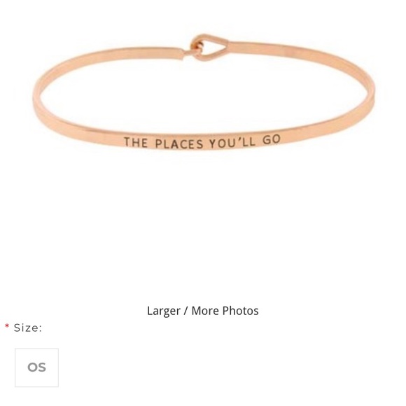 The Places You’ll Go BRACELET - Picture 1 of 6